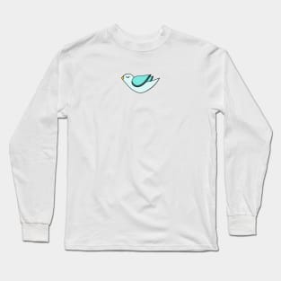 Simple bird illustration Long Sleeve T-Shirt